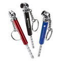 Tire Gauge Key Ring